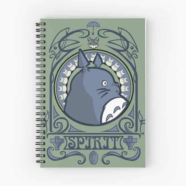 Item preview, Forest Spirit – Art Nouveau Totoro Vintage Poster designed and sold by BravenBold.