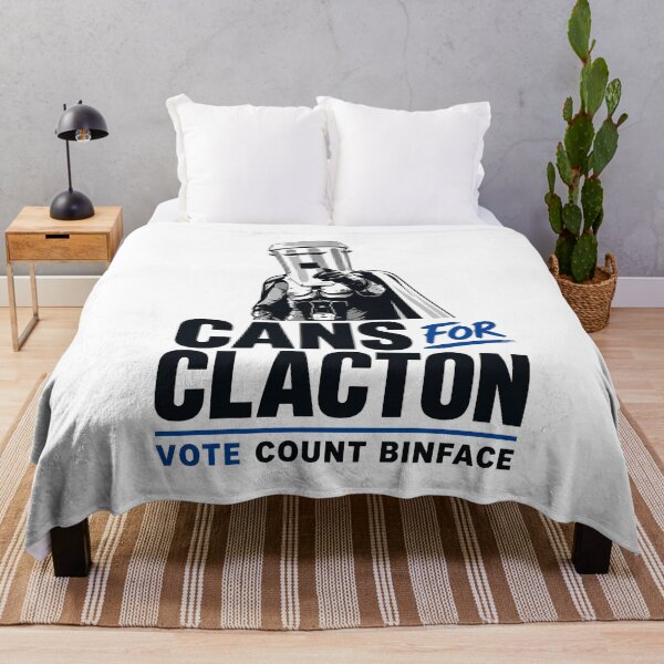 Item preview, Count Binface Cans for Clacton Poster designed and sold by andrewccrow.