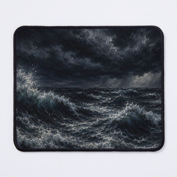 Item preview, Midnight Storm Over thes Sea designed and sold by PrintGo26.