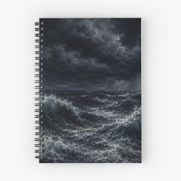 Item preview, Midnight Storm Over thes Sea designed and sold by PrintGo26.