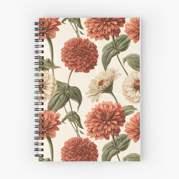 Item preview, Artistic Zinnia Print - Flower Floral Pattern - Christmas Gifts For Mom designed and sold by RoyalStarsPatts.