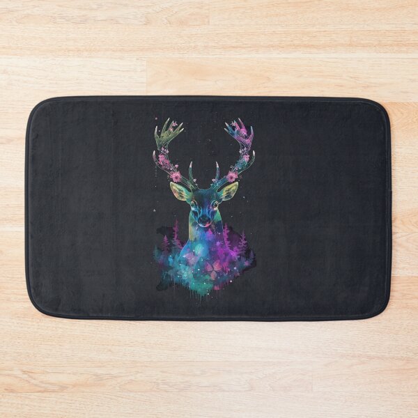 Item preview, Mystic Cosmic Galaxy Stag Artwork designed and sold by NovaPrintLab92.