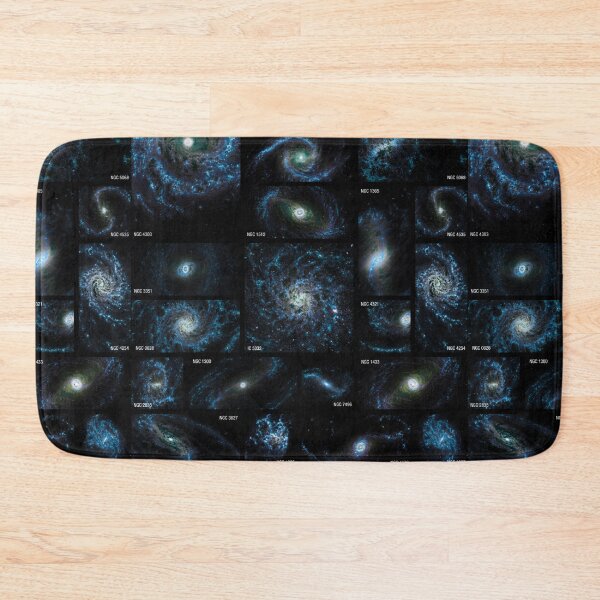 Item preview, Sleek Deep Space Spiral Galaxy - Moody Blue Astronomy Decor designed and sold by 2sweetsDesign.
