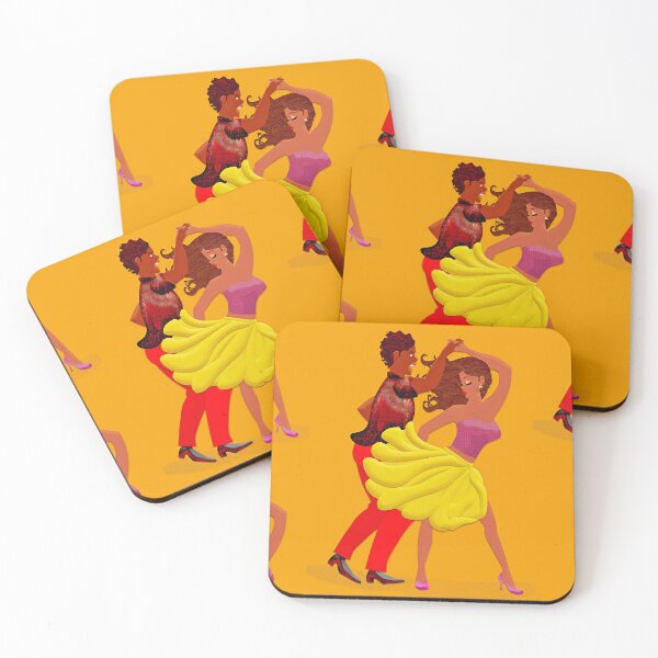 Item preview, Cuban salsa dancers - Paper cut art designed and sold by Yamy Morrell Art and Design.