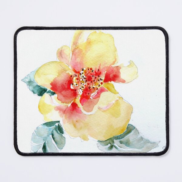 Item preview, Large Watercolour of Persica Rose Tigers Eye designed and sold by Gea Austen.