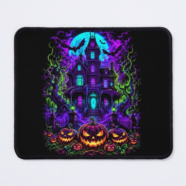 Item preview, Vintage Halloween Spooky Scene Retro Pumpkin Scary Season designed and sold by will freed18.
