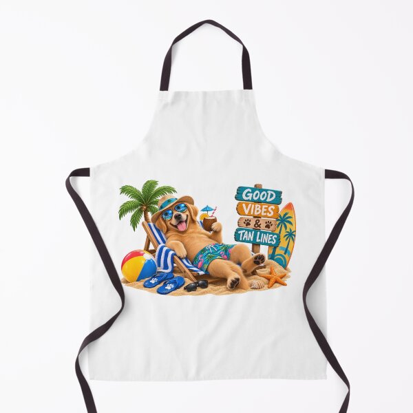 Item preview, Funny Summer Beach Dogs – Cute Tropical Dog Vacation & Beach Vibes. designed and sold by kissing Pets.