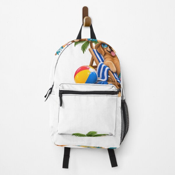 Item preview, Funny Summer Beach Dogs – Cute Tropical Dog Vacation & Beach Vibes. designed and sold by kissing Pets.