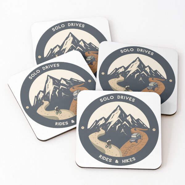 Item preview, Solo Drives Rides & Hikes Design 1 designed and sold by kostasgatzo.