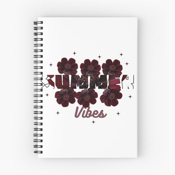 Item preview, Vintage Chocolate Cosmos Summer Vibes Floral Graphic Print designed and sold by El-RoiDesigns.