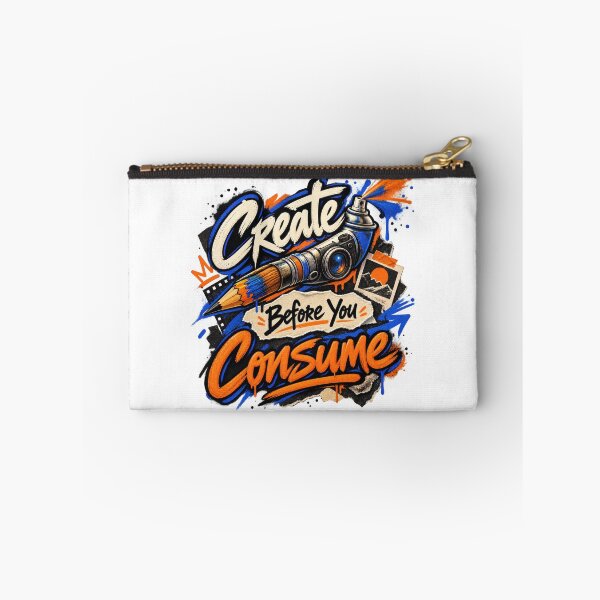 Item preview, Create Before You Consume Graffiti Art designed and sold by Mosslume Studio.