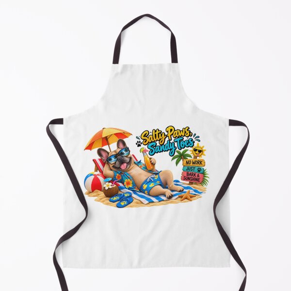 Item preview, Funny Summer Beach Dog – Cute Tropical Dog Vacation & Beach Vibes designed and sold by kissing Pets.