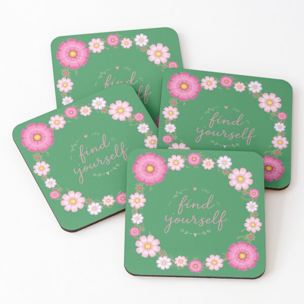 Item preview, Find Yourself Floral Self Love Affirmation designed and sold by Gingergarlic.