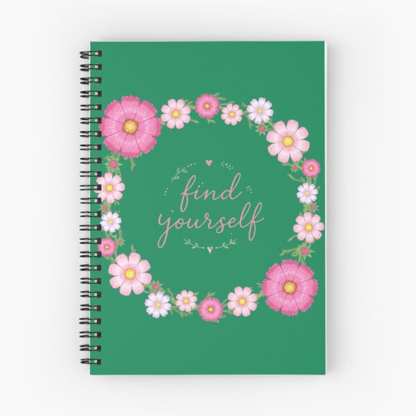 Item preview, Find Yourself Floral Self Love Affirmation designed and sold by Gingergarlic.