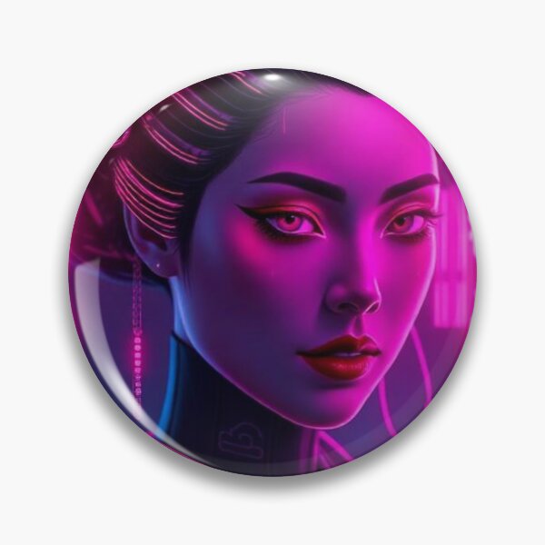 Item preview, Cyberpunk Neon Geisha designed and sold by Asiantrendzz.