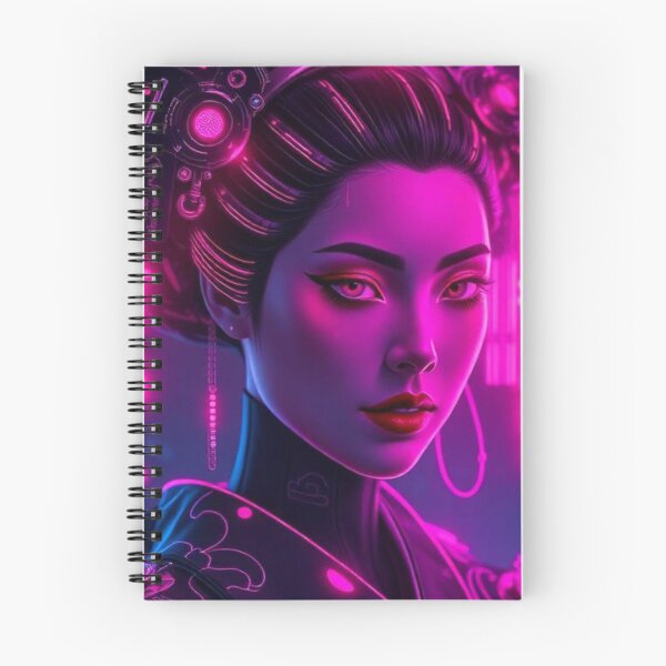 Item preview, Cyberpunk Neon Geisha designed and sold by Asiantrendzz.