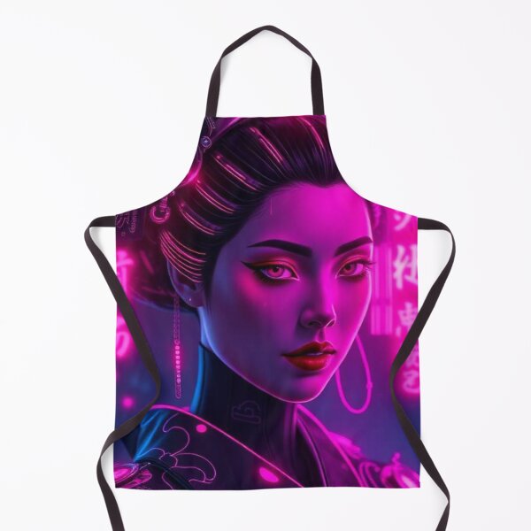 Item preview, Cyberpunk Neon Geisha designed and sold by Asiantrendzz.