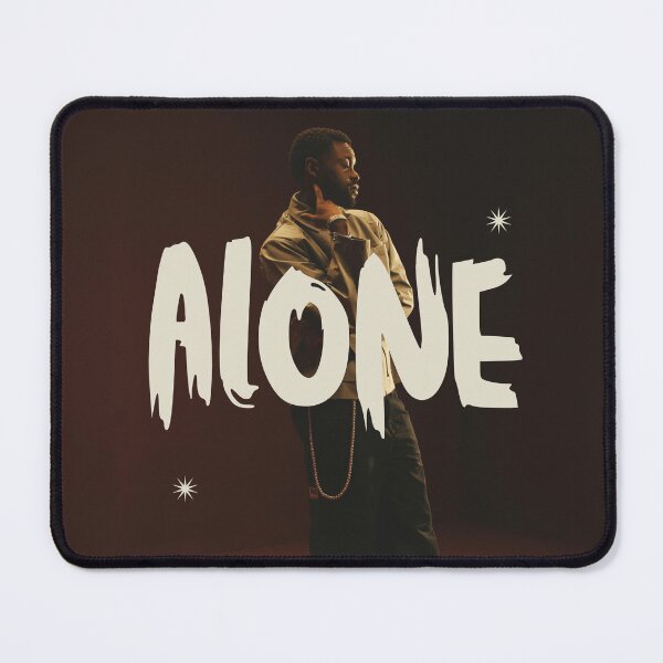 Item preview, Alone – Dark Rapper Singer Art designed and sold by Aliss20.