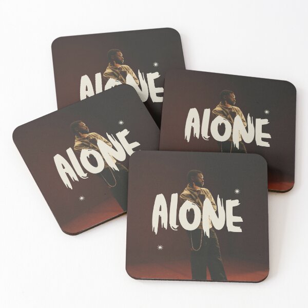 Item preview, Alone – Dark Rapper Singer Art designed and sold by Aliss20.