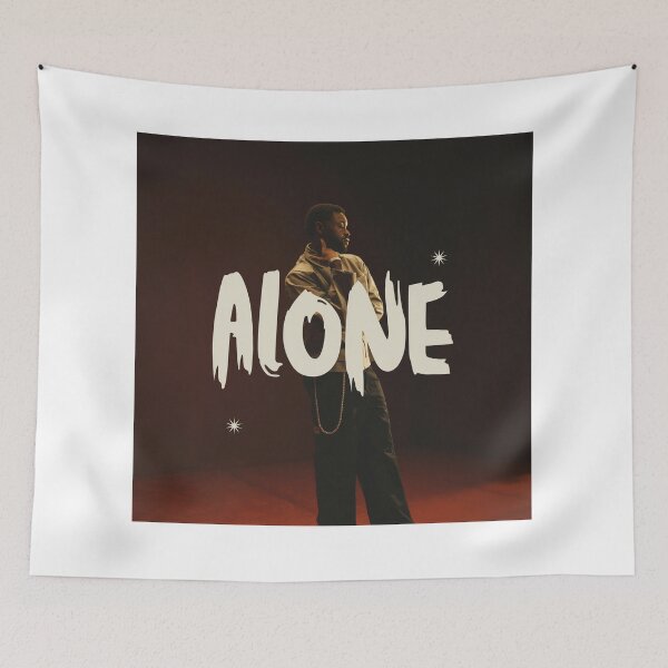 Item preview, Alone – Dark Rapper Singer Art designed and sold by Aliss20.
