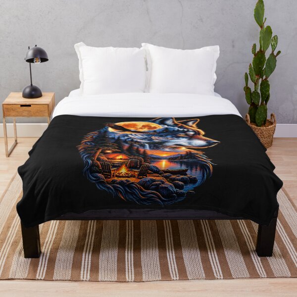 Item preview, Wolf Mountain Wilderness Camping designed and sold by Raslanity.