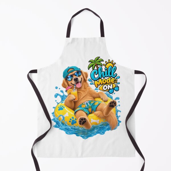 Item preview, Funny Summer Beach Dog – Cute Tropical Dog Vacation & Beach Vibes designed and sold by kissing Pets.