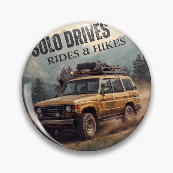 Item preview, Solo Drives Rides & Hikes Design 3 designed and sold by kostasgatzo.