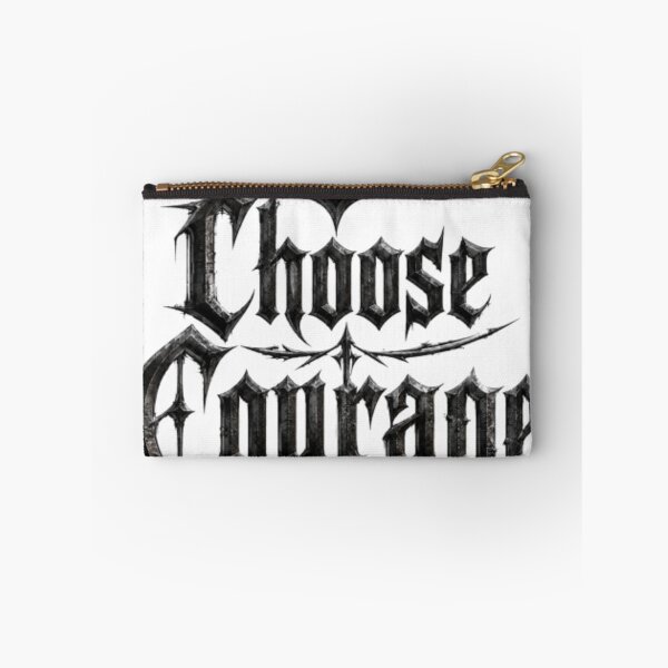 Item preview, Choose Courage – Gothic Dark Typography designed and sold by Karszul.