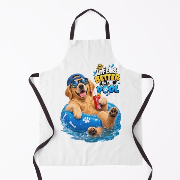 Item preview, Funny Summer Beach Dog – Cute Tropical Dog Vacation & Beach Vibes designed and sold by kissing Pets.