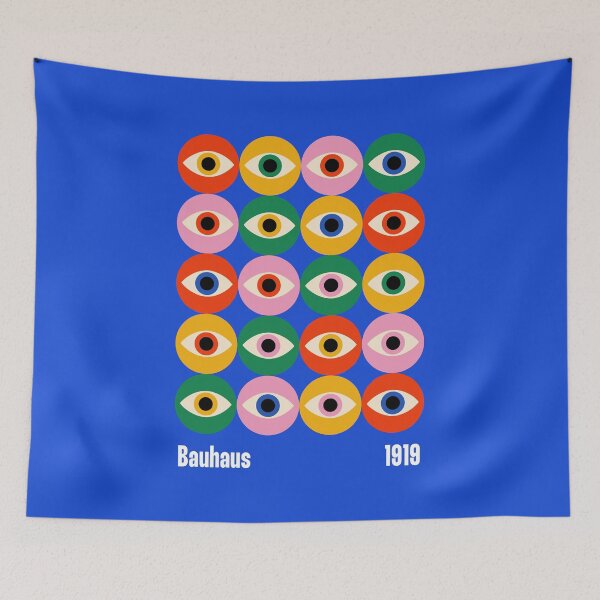 Item preview, Bauhaus Evil Eye Pattern 03 designed and sold by Paigaam.