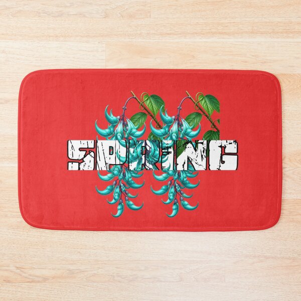 Item preview, Vintage Jade Vine Spring Typography Floral Graphic Print designed and sold by El-RoiDesigns.