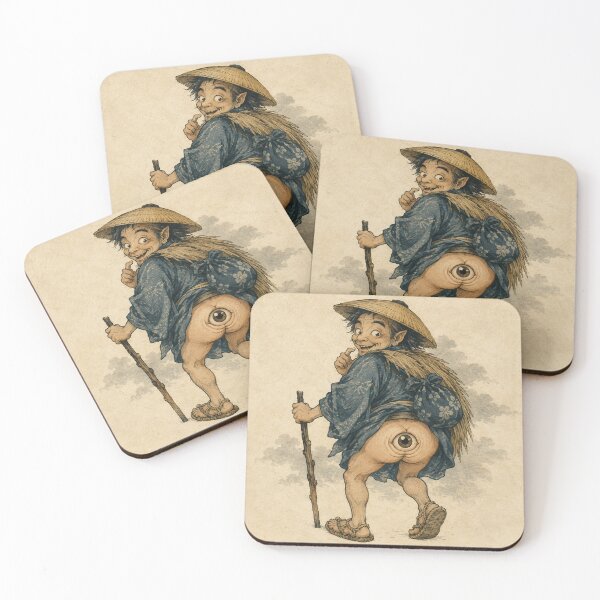 Item preview, Shirime Yokai Woodblock Traveler designed and sold by Ocelot-T.