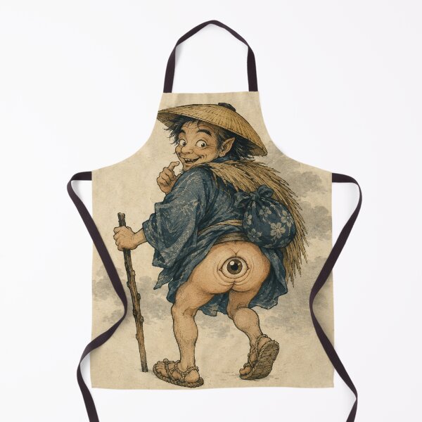 Item preview, Shirime Yokai Woodblock Traveler designed and sold by Ocelot-T.