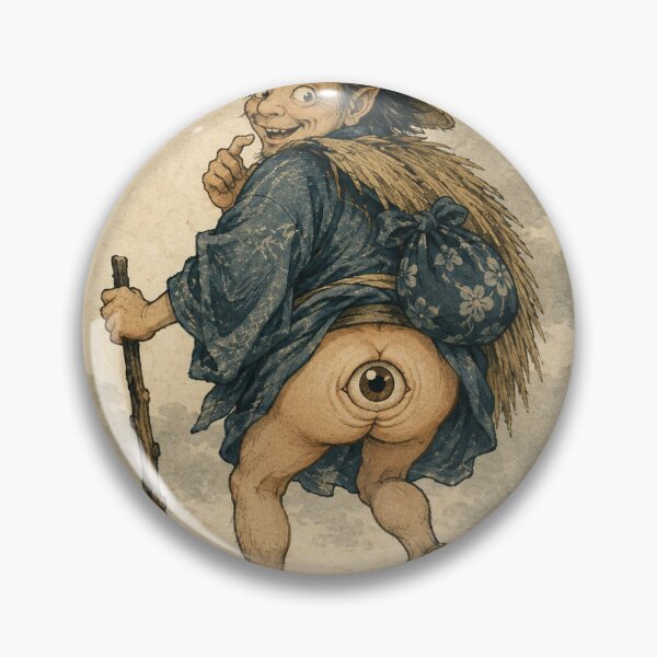 Item preview, Shirime Yokai Woodblock Traveler designed and sold by Ocelot-T.