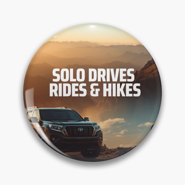 Item preview, Solo Drives Rides & Hikes Design 5 designed and sold by kostasgatzo.