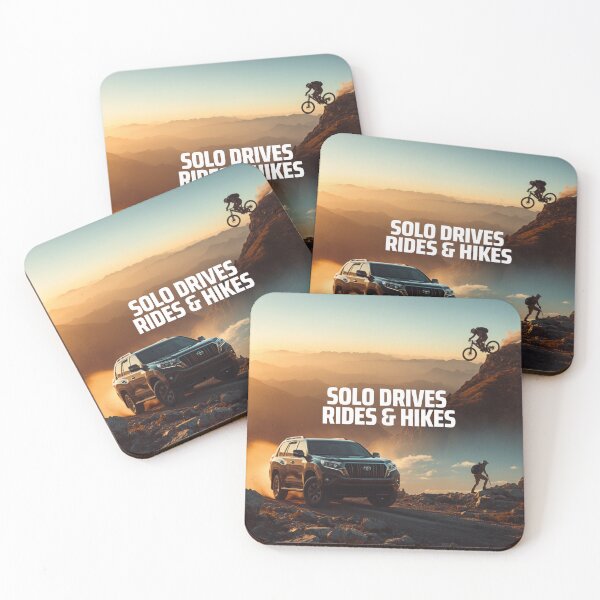 Item preview, Solo Drives Rides & Hikes Design 5 designed and sold by kostasgatzo.