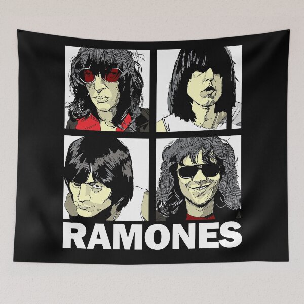 Item preview, Four Art Ramones Vintage 90s designed and sold by lacerniketeen.