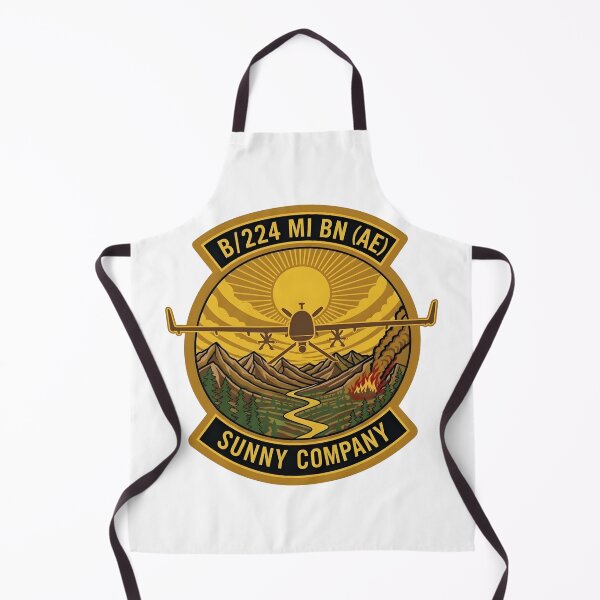Item preview, B Company 224th Military Intelligence Battalion (AE) Sunny Company Patch Insignia designed and sold by CharlieDesings.