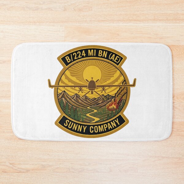 Item preview, B Company 224th Military Intelligence Battalion (AE) Sunny Company Patch Insignia designed and sold by CharlieDesings.