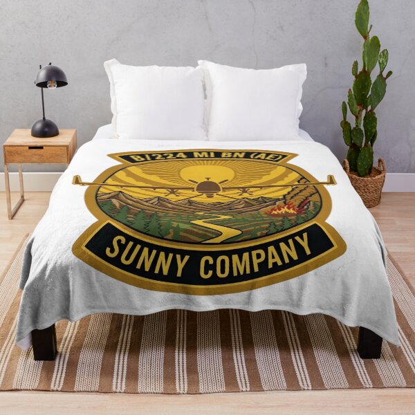 Item preview, B Company 224th Military Intelligence Battalion (AE) Sunny Company Patch Insignia designed and sold by CharlieDesings.