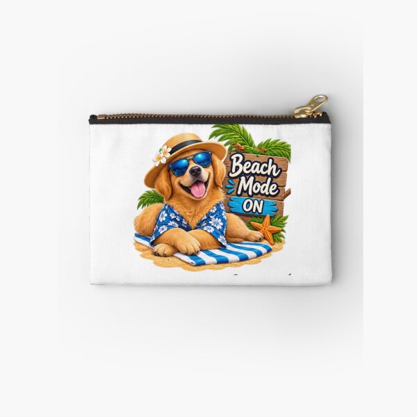 Item preview, Funny Summer Beach Dogs – Cute Tropical Dog Vacation & Beach Vibes. designed and sold by kissing Pets.