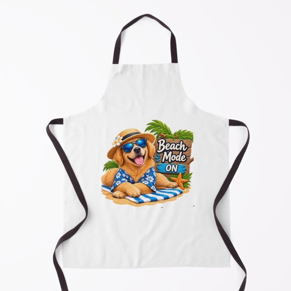 Item preview, Funny Summer Beach Dogs – Cute Tropical Dog Vacation & Beach Vibes. designed and sold by kissing Pets.