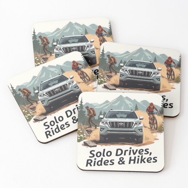 Item preview, Solo Drives Rides & Hikes Design 6 designed and sold by kostasgatzo.
