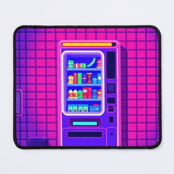 Item preview, Glowing Pixel Retro Vending Machine designed and sold by Asiantrendzz.