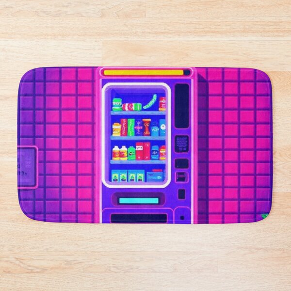Item preview, Glowing Pixel Retro Vending Machine designed and sold by Asiantrendzz.