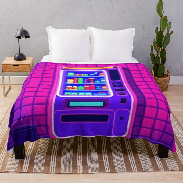 Item preview, Glowing Pixel Retro Vending Machine designed and sold by Asiantrendzz.