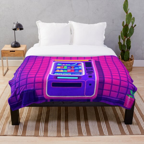 Item preview, Glowing Pixel Retro Vending Machine designed and sold by Asiantrendzz.