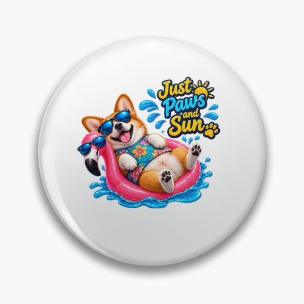 Item preview,  Funny Summer Beach Dogs– Cute Tropical Dog Vacation & Beach Vibes. designed and sold by kissing Pets.