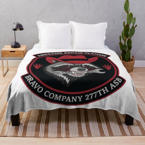 Item preview, Airframe Repair Platoon Bravo Company 277th ASB Insignia Patch designed and sold by CharlieDesings.