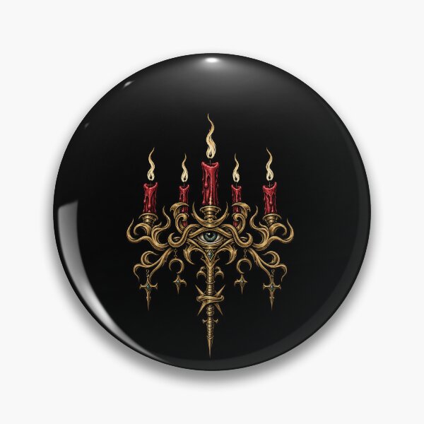 Item preview, Gothic Candelabrum and Mystical Eye designed and sold by elderberry.